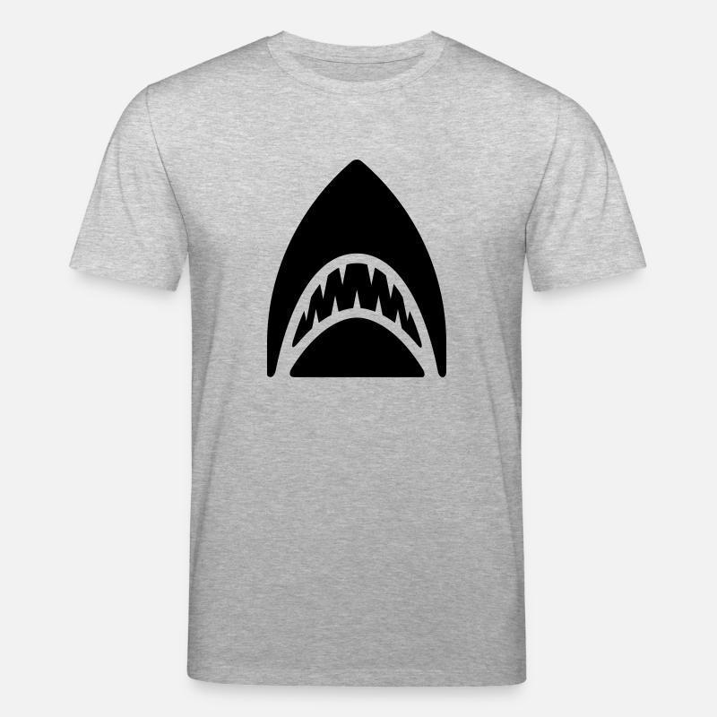 requin - T-shirt bio CREATOR Stanley/Stella Unisexe - gris chiné
