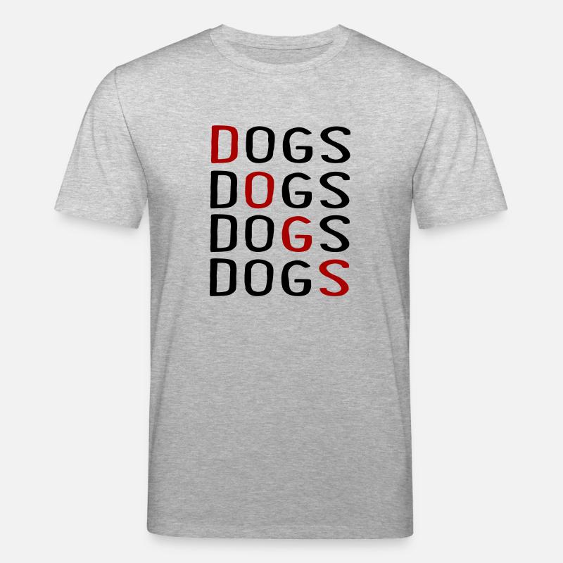 Hunde - Stanley/Stella Unisex Bio-T-Shirt CREATOR  - Grau meliert