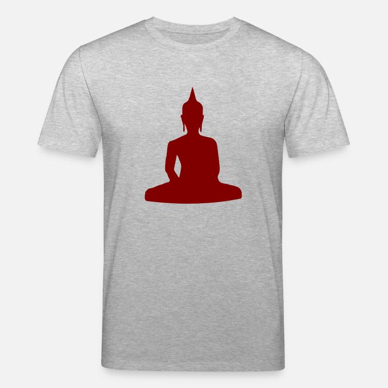Buddhism - Stanley/Stella CREATOR Unisex Organic T-Shirt - heather grey