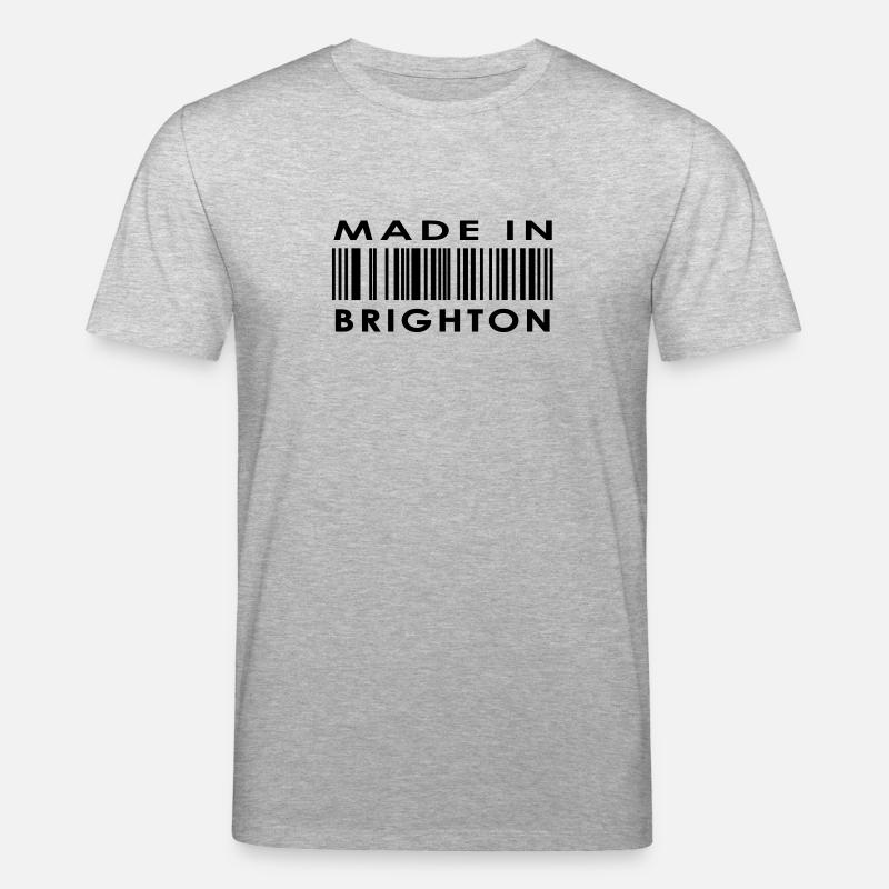 Made in Brighton - Stanley/Stella Unisex Bio-T-Shirt CREATOR  - Grau meliert