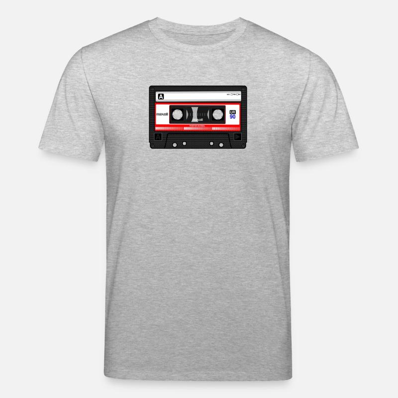 cassette compacte - T-shirt bio CREATOR Stanley/Stella Unisexe - gris chiné