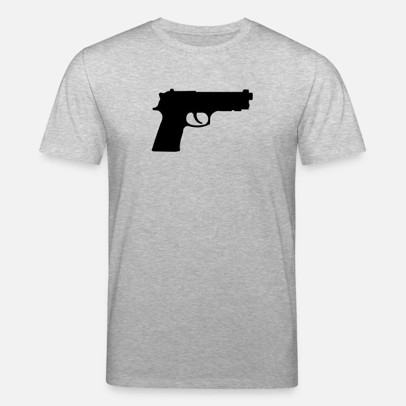 Pistole - Stanley/Stella Unisex Bio-T-Shirt CREATOR  - Grau meliert