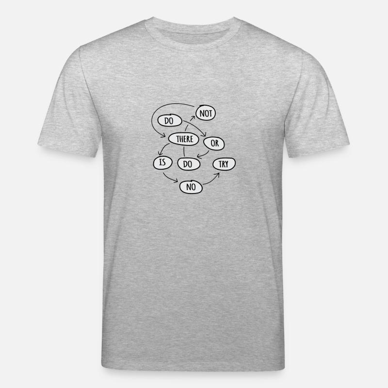 tun oder nicht tun - Stanley/Stella Unisex Bio-T-Shirt CREATOR  - Grau meliert