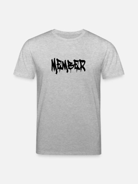 Membres Graffiti - T-shirt bio CREATOR Stanley/Stella Unisexe - gris chiné