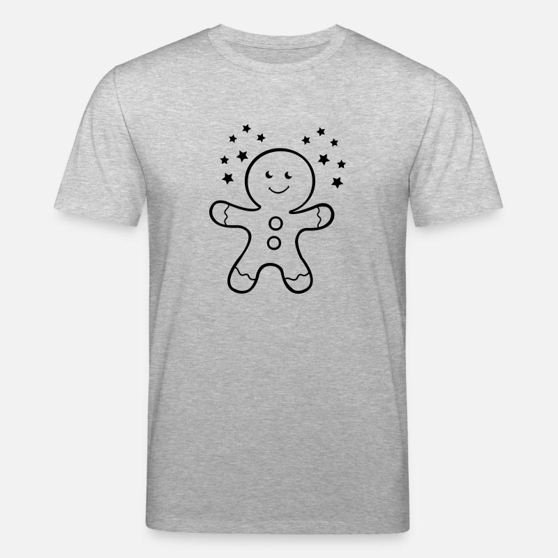 lebkuchenmann - Stanley/Stella Unisex Bio-T-Shirt CREATOR  - Grau meliert