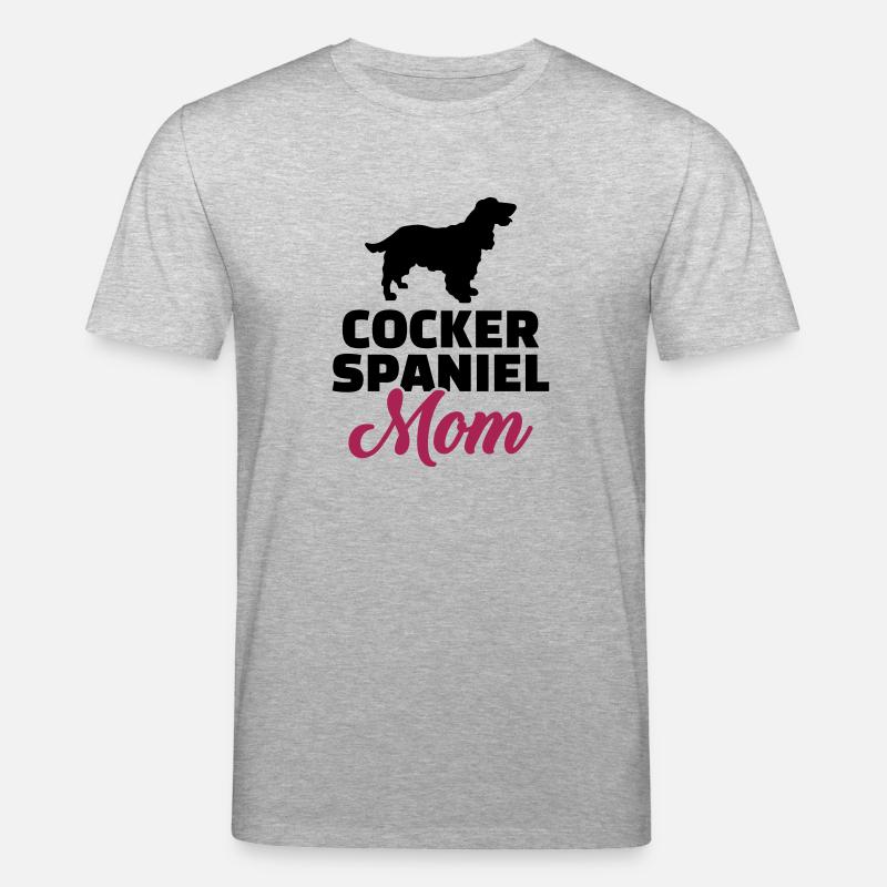 Cocker Spaniel - Stanley/Stella Unisex Bio-T-Shirt CREATOR  - Grau meliert