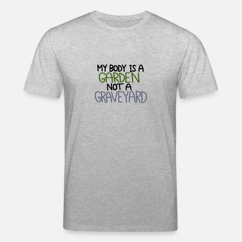 Vegan Körper - Stanley/Stella Unisex Bio-T-Shirt CREATOR - Grau meliert
