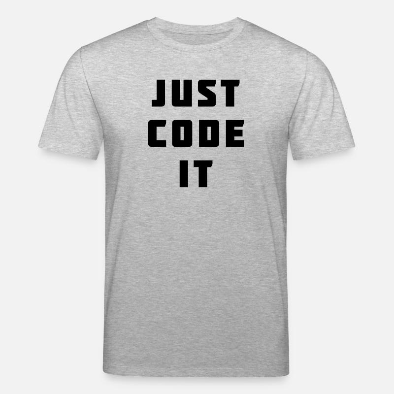 Codiere es einfach - Stanley/Stella Unisex Bio-T-Shirt CREATOR  - Grau meliert