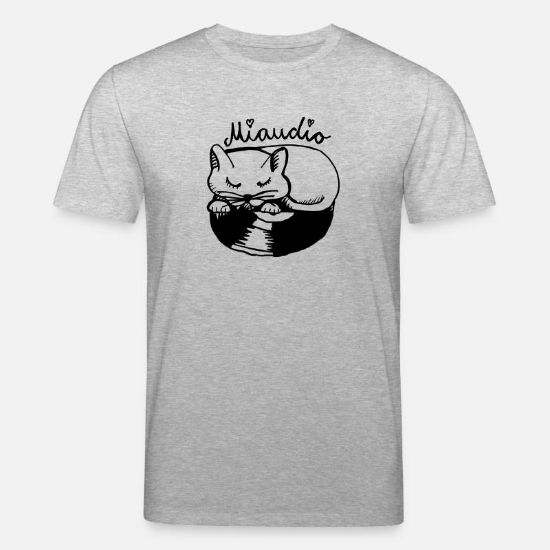 miaudio 1 - Stanley/Stella Unisex Bio-T-Shirt CREATOR  - Grau meliert