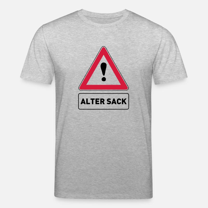 Alter Sack - Stanley/Stella Unisex Bio-T-Shirt CREATOR  - Grau meliert
