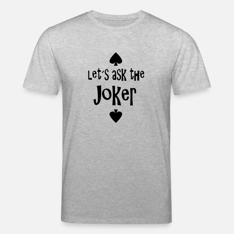 Joker - Stanley/Stella Unisex Bio-T-Shirt CREATOR  - Grau meliert