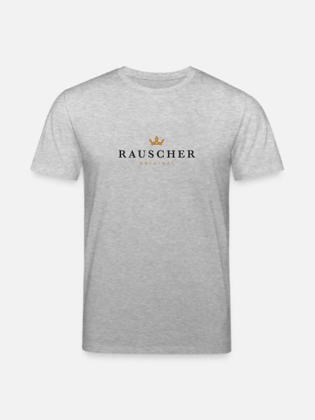 Rauscher Original Family Logo - Stanley/Stella CREATOR Unisex Organic T-Shirt - heather grey