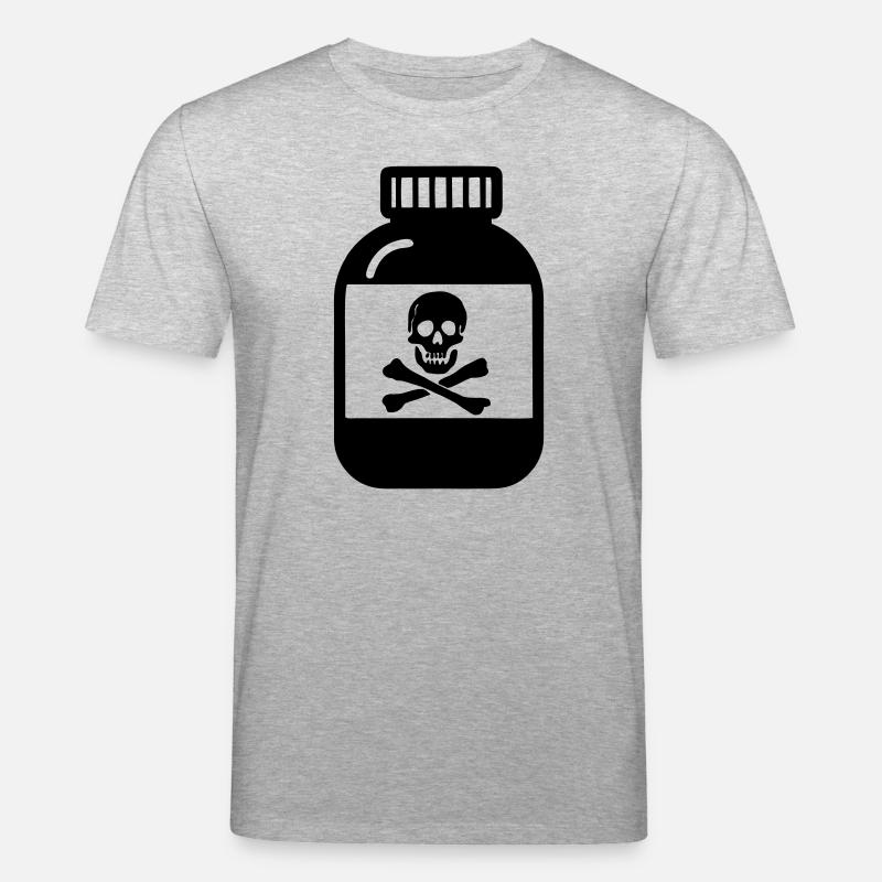 Kanister mit Giftvectra - Stanley/Stella Unisex Bio-T-Shirt CREATOR - Grau meliert