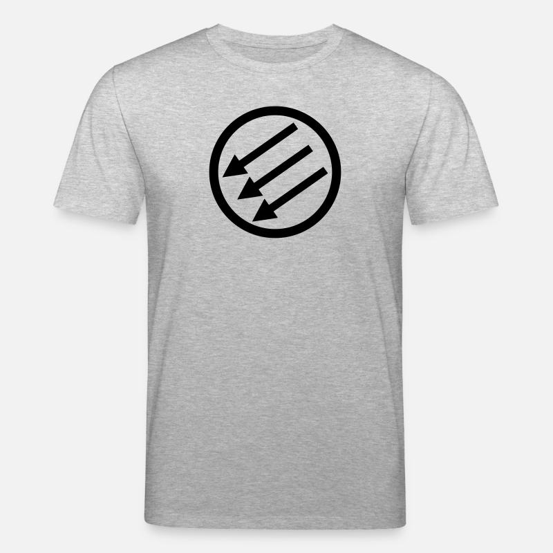 Järnfronten / Eiserne Front / Iron Front - Stanley/Stella CREATOR Unisex Organic T-Shirt - heather grey