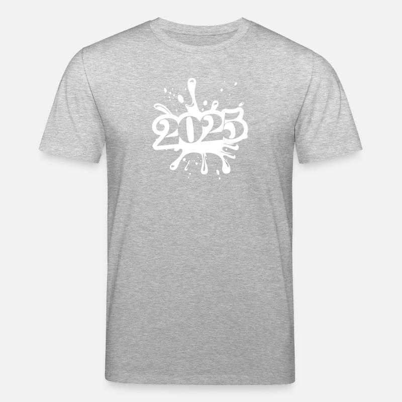 2025 klecks - Stanley/Stella Unisex Bio-T-Shirt CREATOR  - Grau meliert