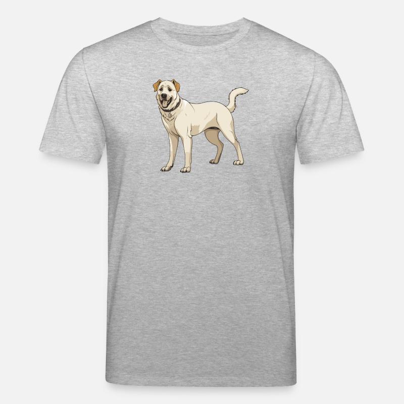 Kangal Hund - Stanley/Stella Unisex Bio-T-Shirt CREATOR  - Grau meliert