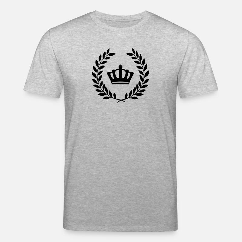 Krone Laurel - Stanley/Stella Unisex Bio-T-Shirt CREATOR  - Grau meliert