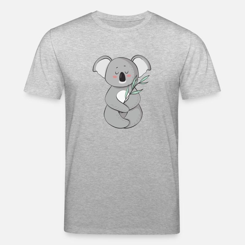 Koala - Stanley/Stella Unisex Bio-T-Shirt CREATOR  - Grau meliert