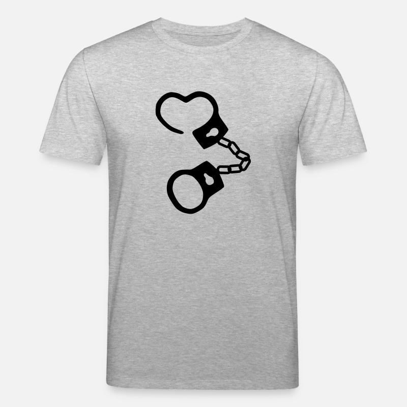 Handschellen - Stanley/Stella Unisex Bio-T-Shirt CREATOR  - Grau meliert
