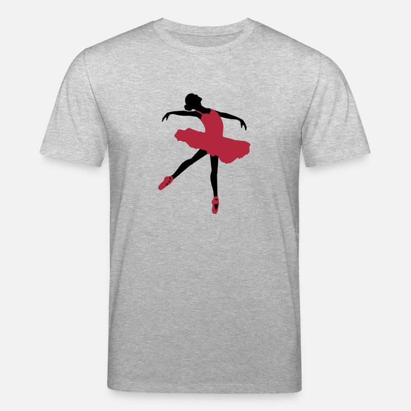 Ballett Mädchen - Stanley/Stella Unisex Bio-T-Shirt CREATOR  - Grau meliert