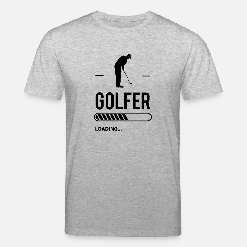 Golfer Loading - T-shirt bio CREATOR Stanley/Stella Unisexe - gris chiné
