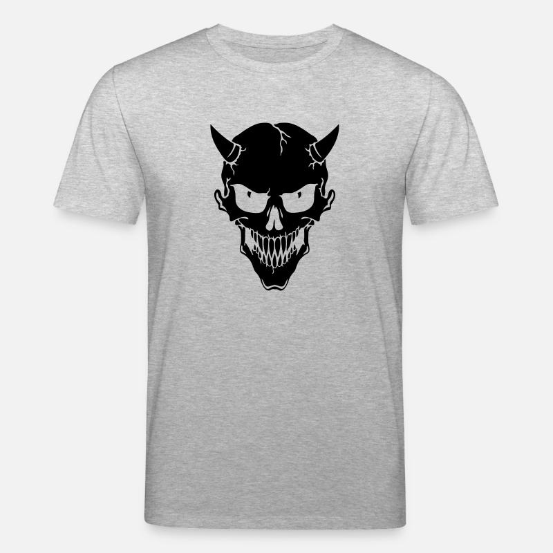Devil - Stanley/Stella CREATOR Unisex Organic T-Shirt - heather grey