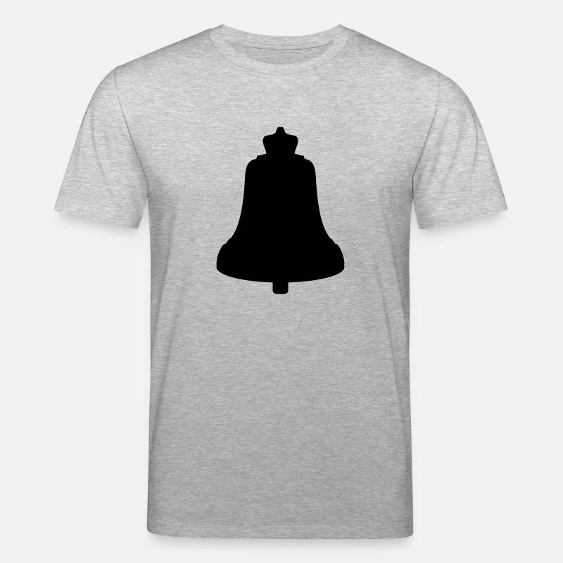 Kirchen Glocke - Stanley/Stella Unisex Bio-T-Shirt CREATOR  - Grau meliert