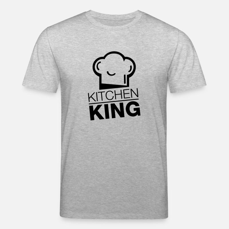 kitchen_king_rp1 - Stanley/Stella Unisex Bio-T-Shirt CREATOR  - Grau meliert