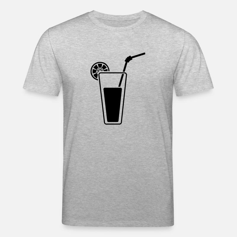 cocktail_001 - Stanley/Stella Unisex Bio-T-Shirt CREATOR  - Grau meliert
