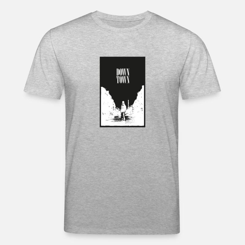 Downtown-tshirt - T-shirt bio CREATOR Stanley/Stella Unisexe - gris chiné