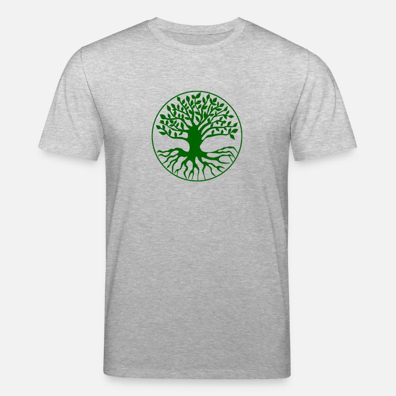Arbre Arbre de vie - T-shirt bio CREATOR Stanley/Stella Unisexe - gris chiné