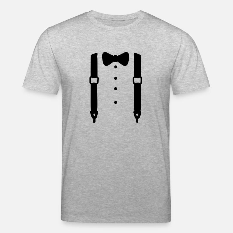 hosenträger - Stanley/Stella Unisex Bio-T-Shirt CREATOR - Grau meliert