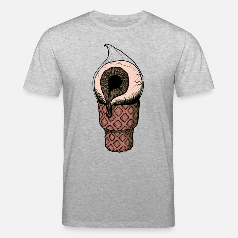 crème pour les yeux - T-shirt bio CREATOR Stanley/Stella Unisexe - gris chiné