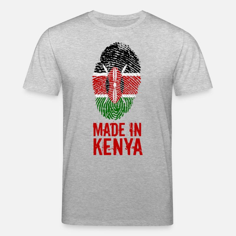Made In Kenya / Kenya - T-shirt bio CREATOR Stanley/Stella Unisexe - gris chiné