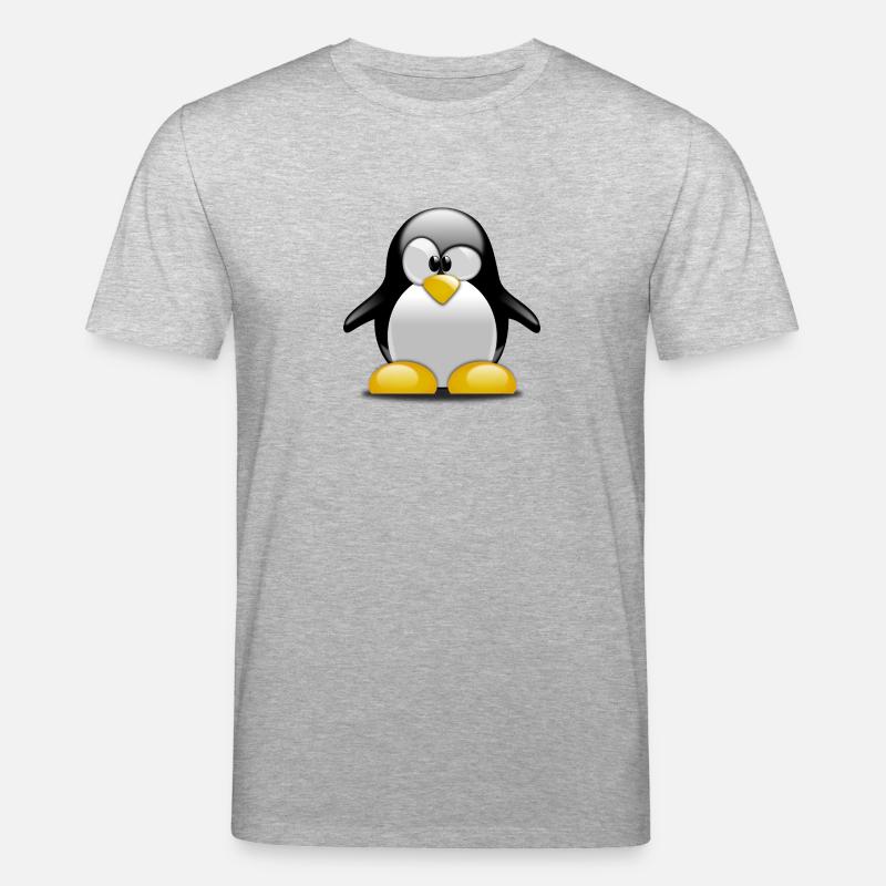 Pinguin - Stanley/Stella Unisex Bio-T-Shirt CREATOR  - Grau meliert