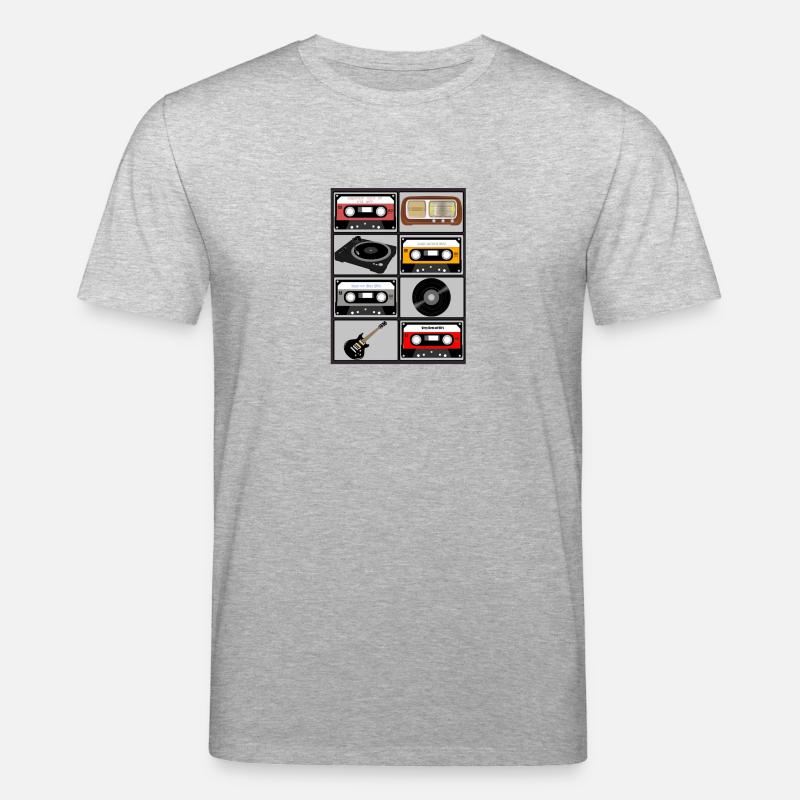 40 ans de musique - T-shirt bio CREATOR Stanley/Stella Unisexe - gris chiné