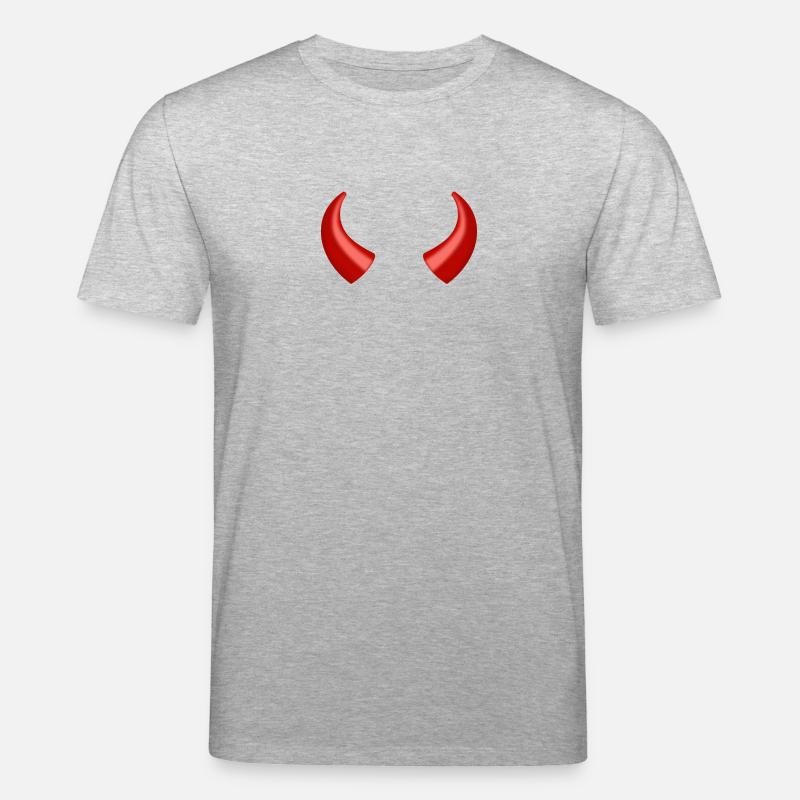 devil - Stanley/Stella CREATOR Unisex Organic T-Shirt - heather grey