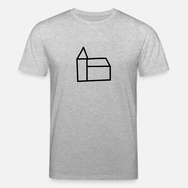 Kirche - Stanley/Stella Unisex Bio-T-Shirt CREATOR  - Grau meliert
