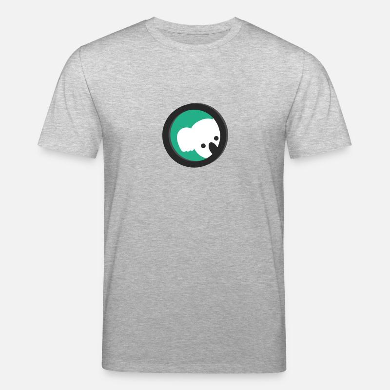Koala-IT-Logo - Stanley/Stella Unisex Bio-T-Shirt CREATOR  - Grau meliert