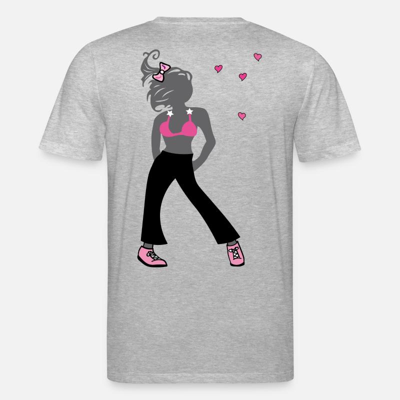 Junges Mädchen - Stanley/Stella Unisex Bio-T-Shirt CREATOR  - Grau meliert