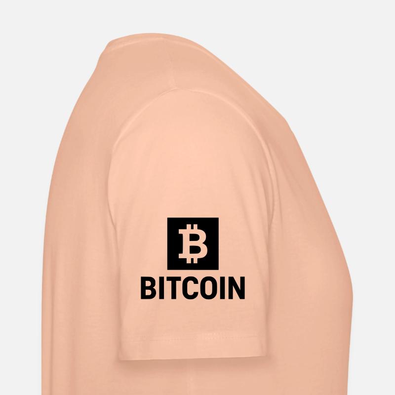 Bitcoin B  - Stanley/Stella Unisex Bio-T-Shirt CREATOR  - Pfirsich