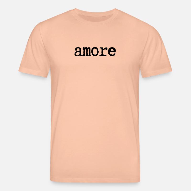 Amore - T-shirt bio CREATOR Stanley/Stella Unisexe - pêche