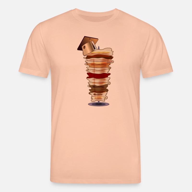 DÖNER KEBAB ABSCHLUSS STUDIUM - Stanley/Stella Unisex Bio-T-Shirt CREATOR  - Pfirsich