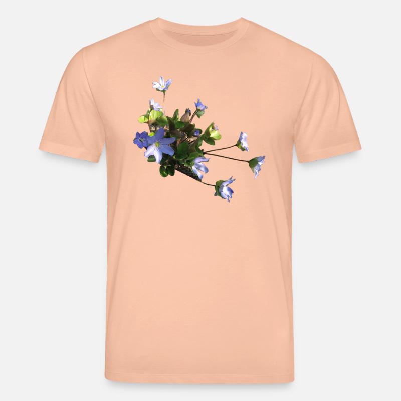 Leberblümchen - Stanley/Stella Unisex Bio-T-Shirt CREATOR  - Pfirsich