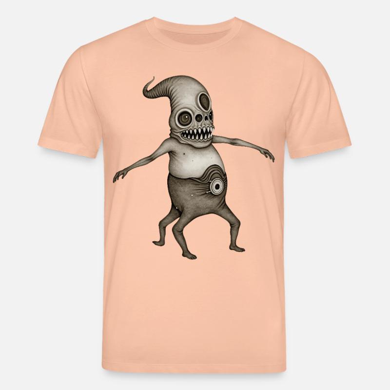 BUG #13 - dark hell - T-shirt bio CREATOR Stanley/Stella Unisexe - pêche