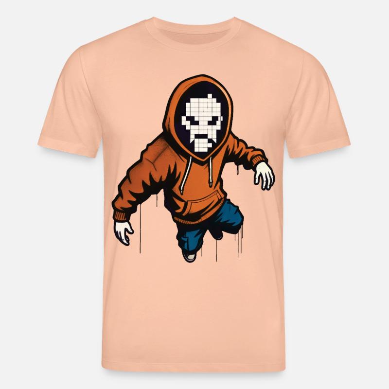 HACKER BOY – Geek & Science-Fiction - Stanley/Stella Unisex Bio-T-Shirt CREATOR  - Pfirsich