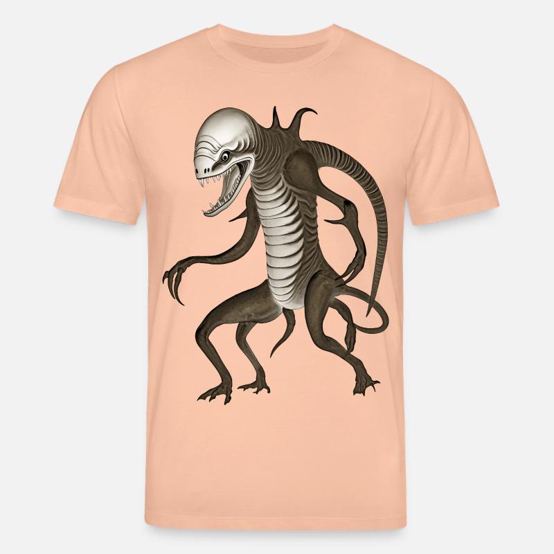 BUG #10 - dark hell - T-shirt bio CREATOR Stanley/Stella Unisexe - pêche