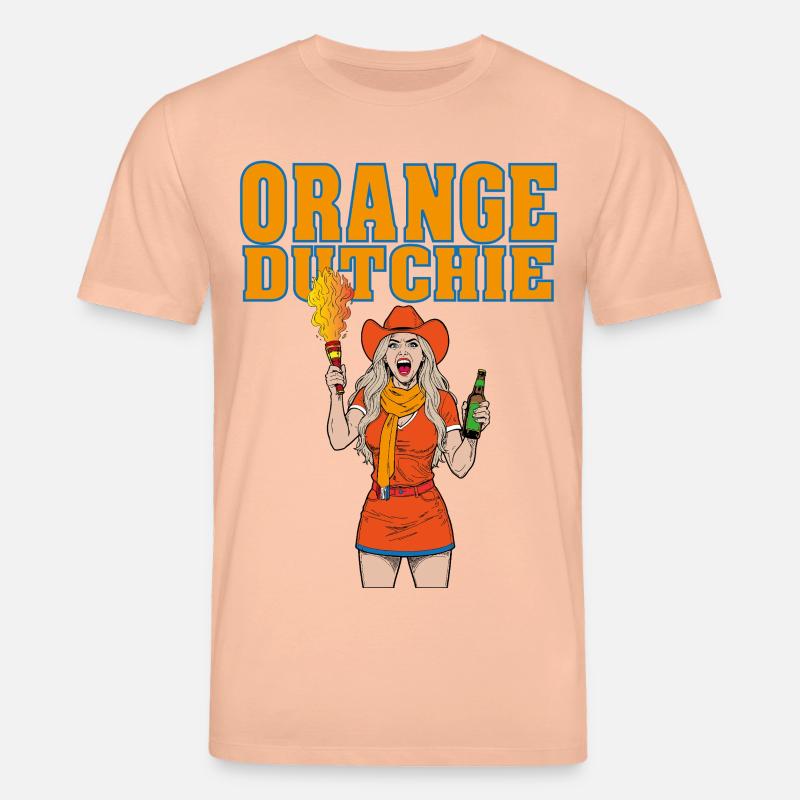 orangedutchie - T-shirt bio CREATOR Stanley/Stella Unisexe - pêche