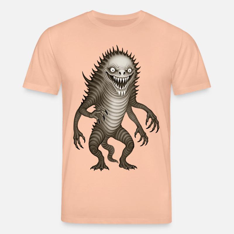 BUG #9 - dark hell - T-shirt bio CREATOR Stanley/Stella Unisexe - pêche