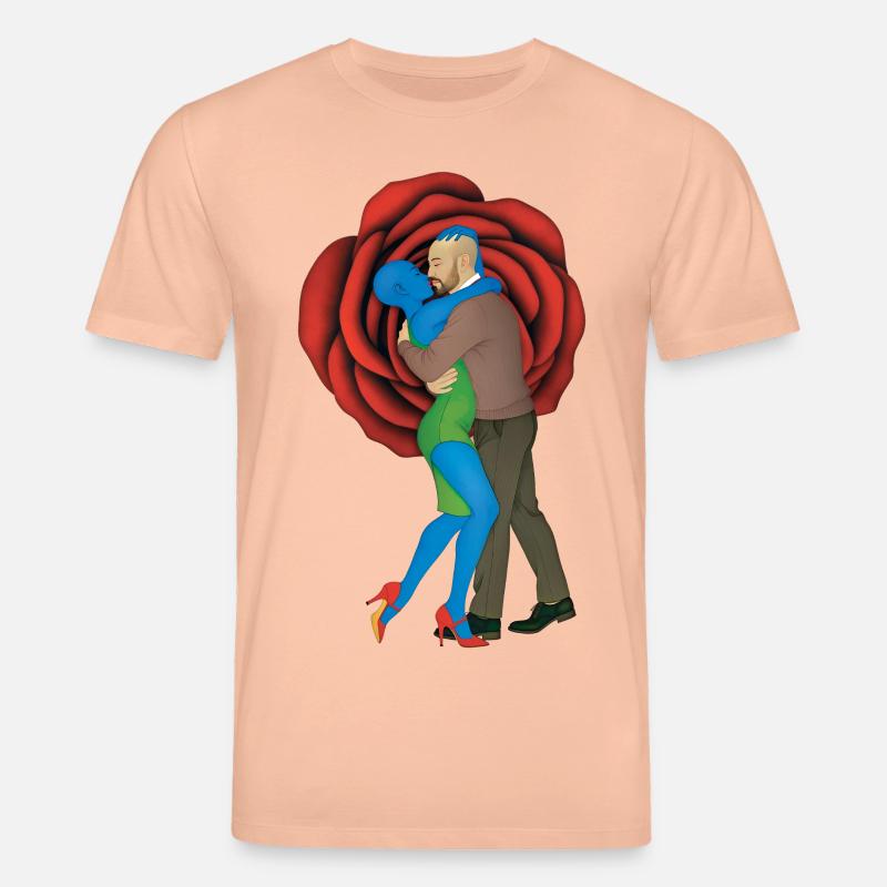 DANCE LOVERS #1 – nette Leute - Stanley/Stella Unisex Bio-T-Shirt CREATOR  - Pfirsich